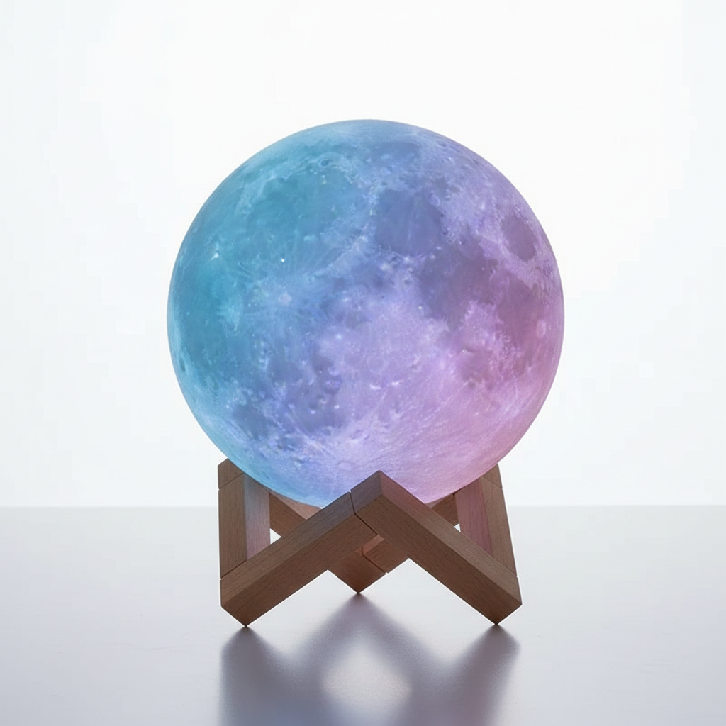 MoonGlow™ – 3D Moon LED Night Lamp