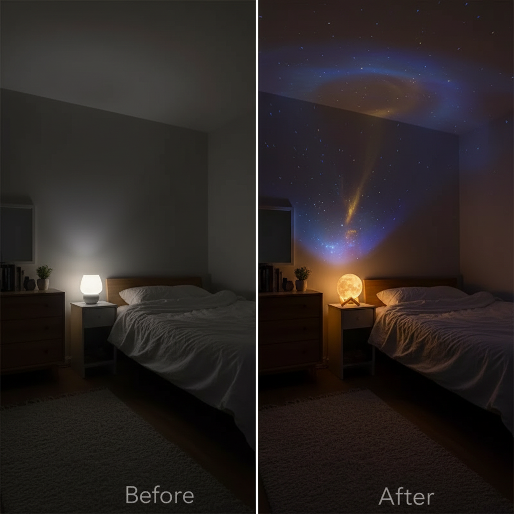 MoonGlow™ – 3D Moon LED Night Lamp