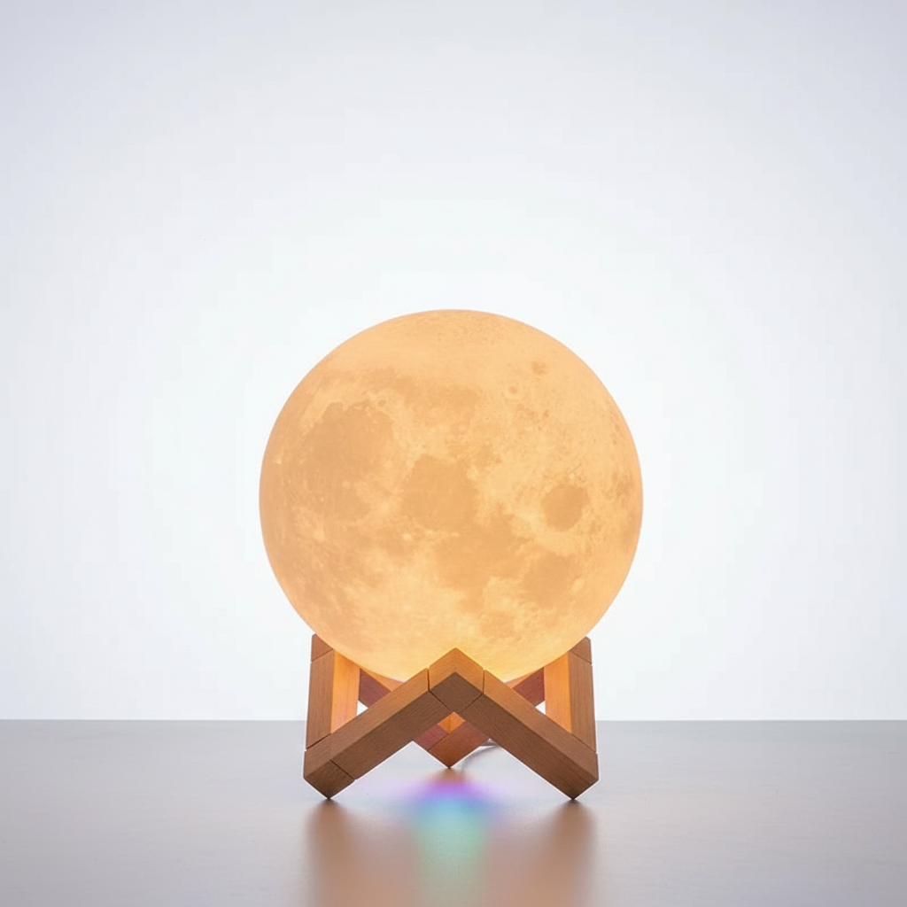 MoonGlow™ – 3D Moon LED Night Lamp